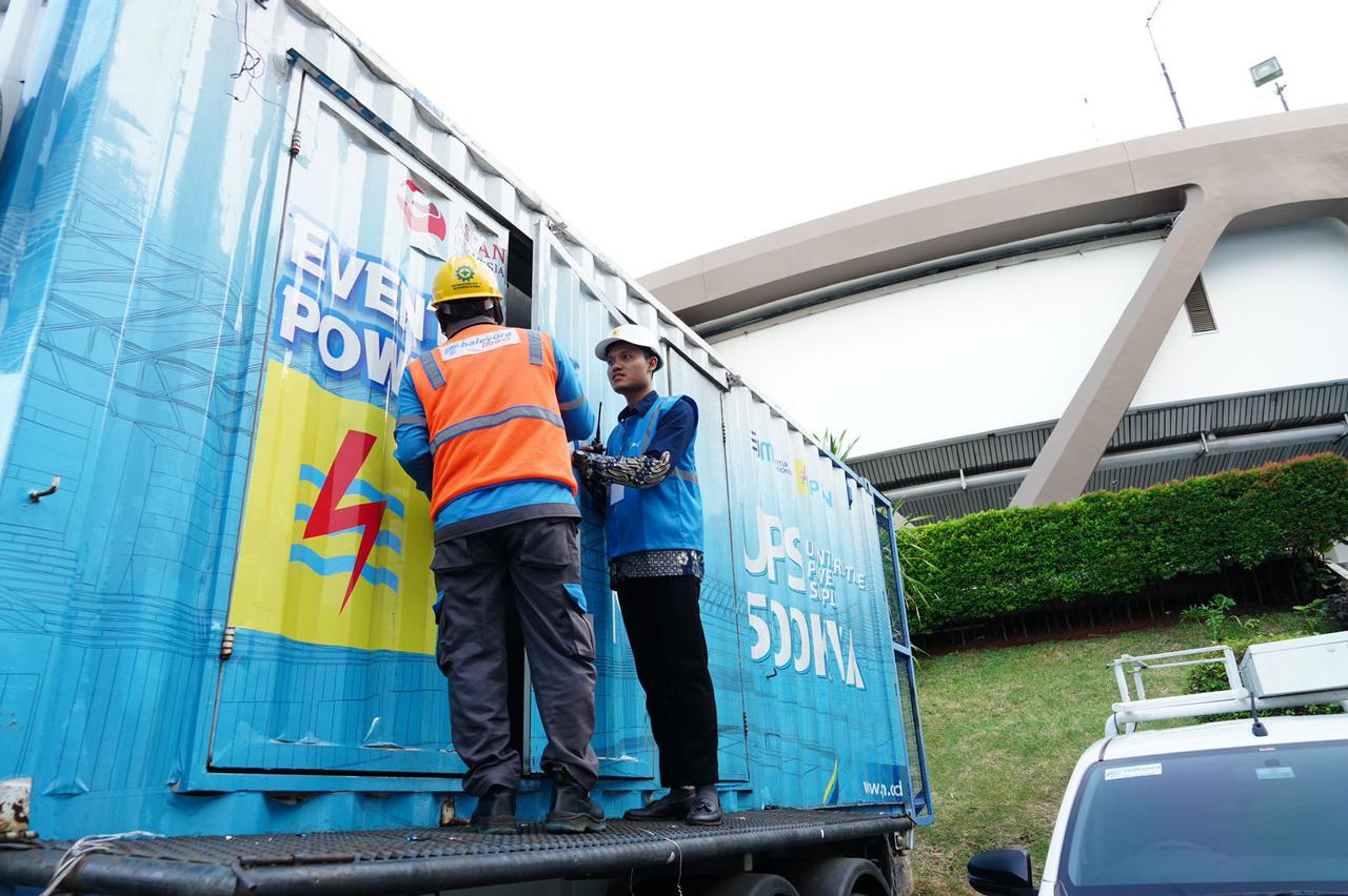 pasokan listrik berlapis dengan 773 personel pln sukses layani pelantikan presiden dan wapres ri 2024