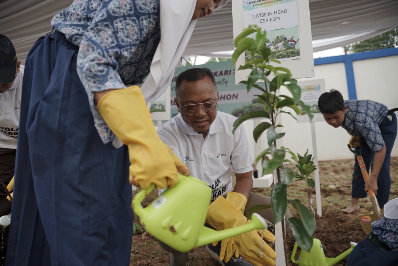 Tingkatkan Edukasi Energi Bersih, PGN buat SMPN 34 Depok jadi Sekolah Energi Berdikari