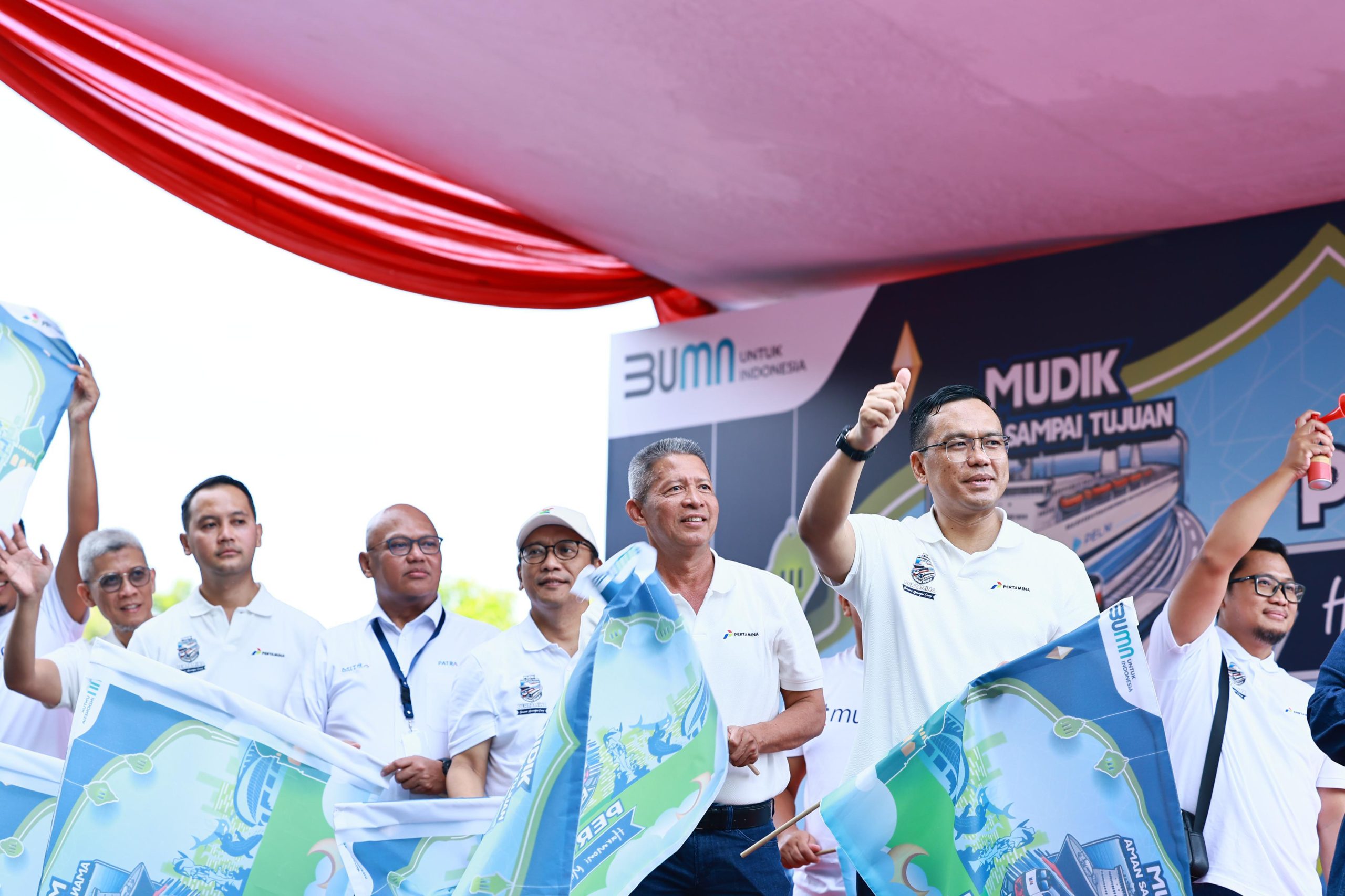 Mudik Nyaman dan Aman, Pertamina Berangkatkan Ribuan Pemudik ke 23 Kota