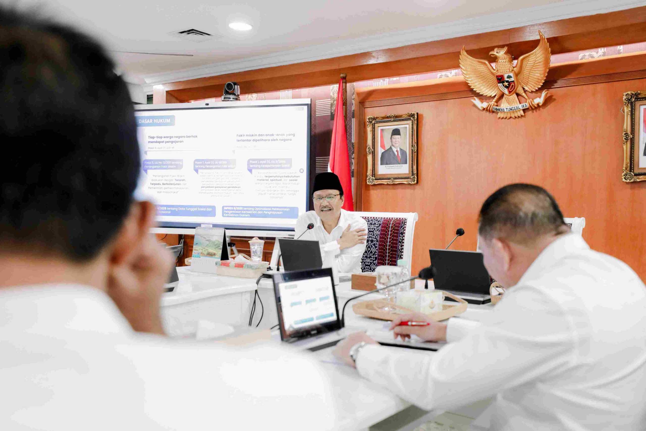 Mensos Minta Pemda Perkuat Layanan Terkait Urusan Sosial