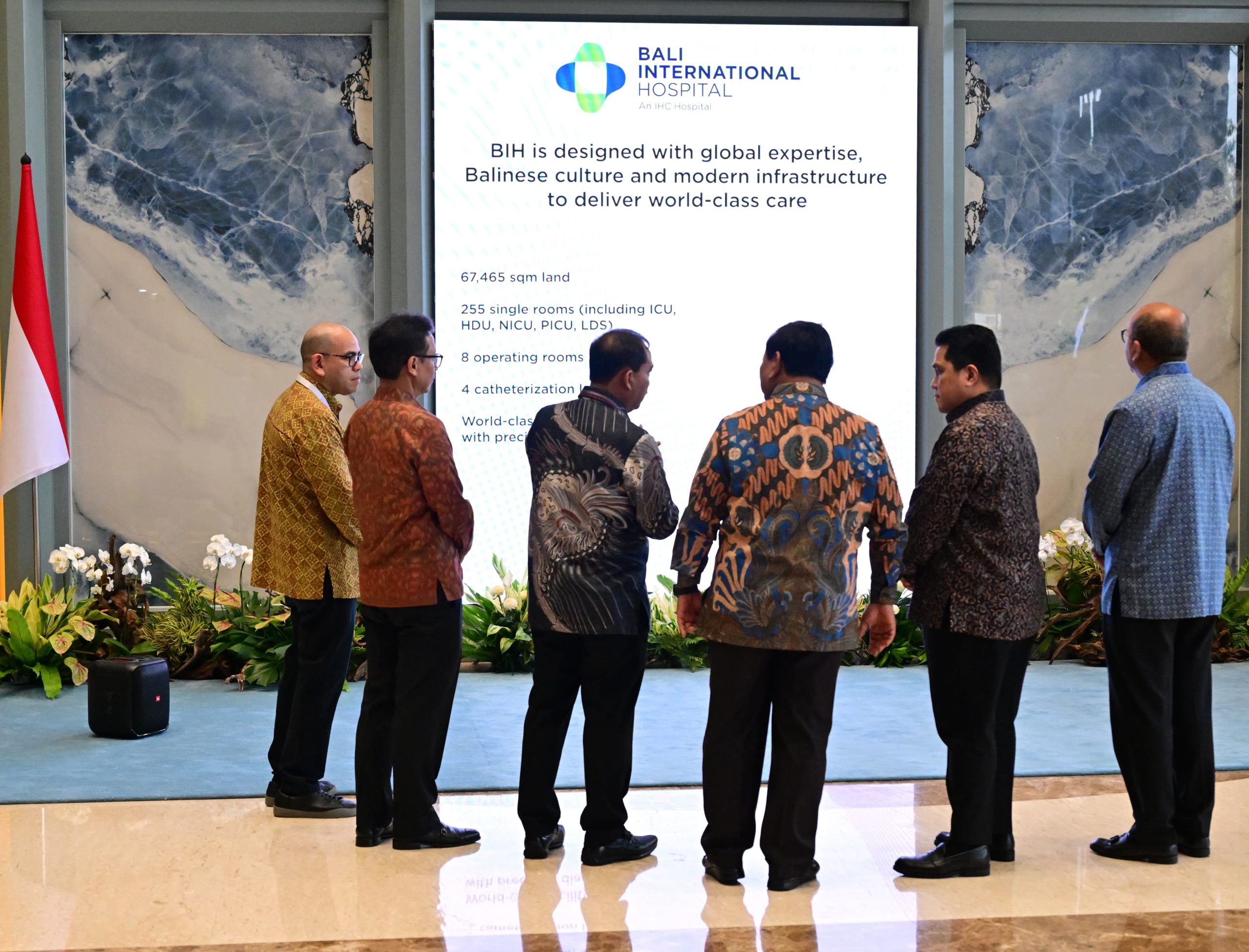 Bali Jadi Destinasi Wisata Medis, BIH Resmi Dibuka Prabowo dan Pertamina