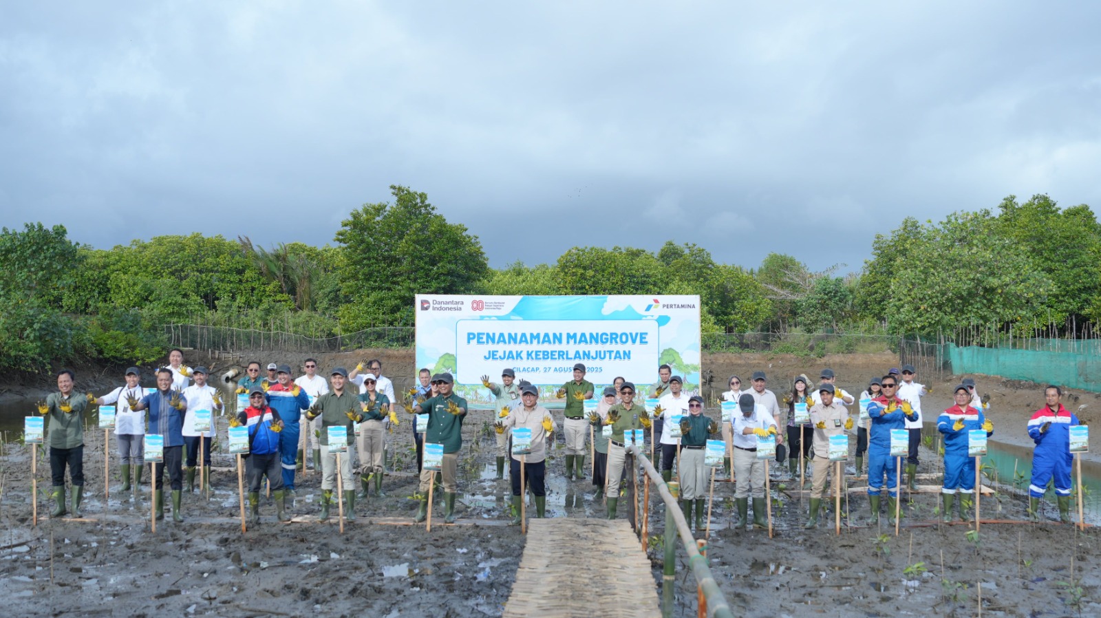 Gak Main-Main, Pertamina Wujudkan Net Zero 2060 Lewat 800 Mangrove di Kampoeng Kepiting