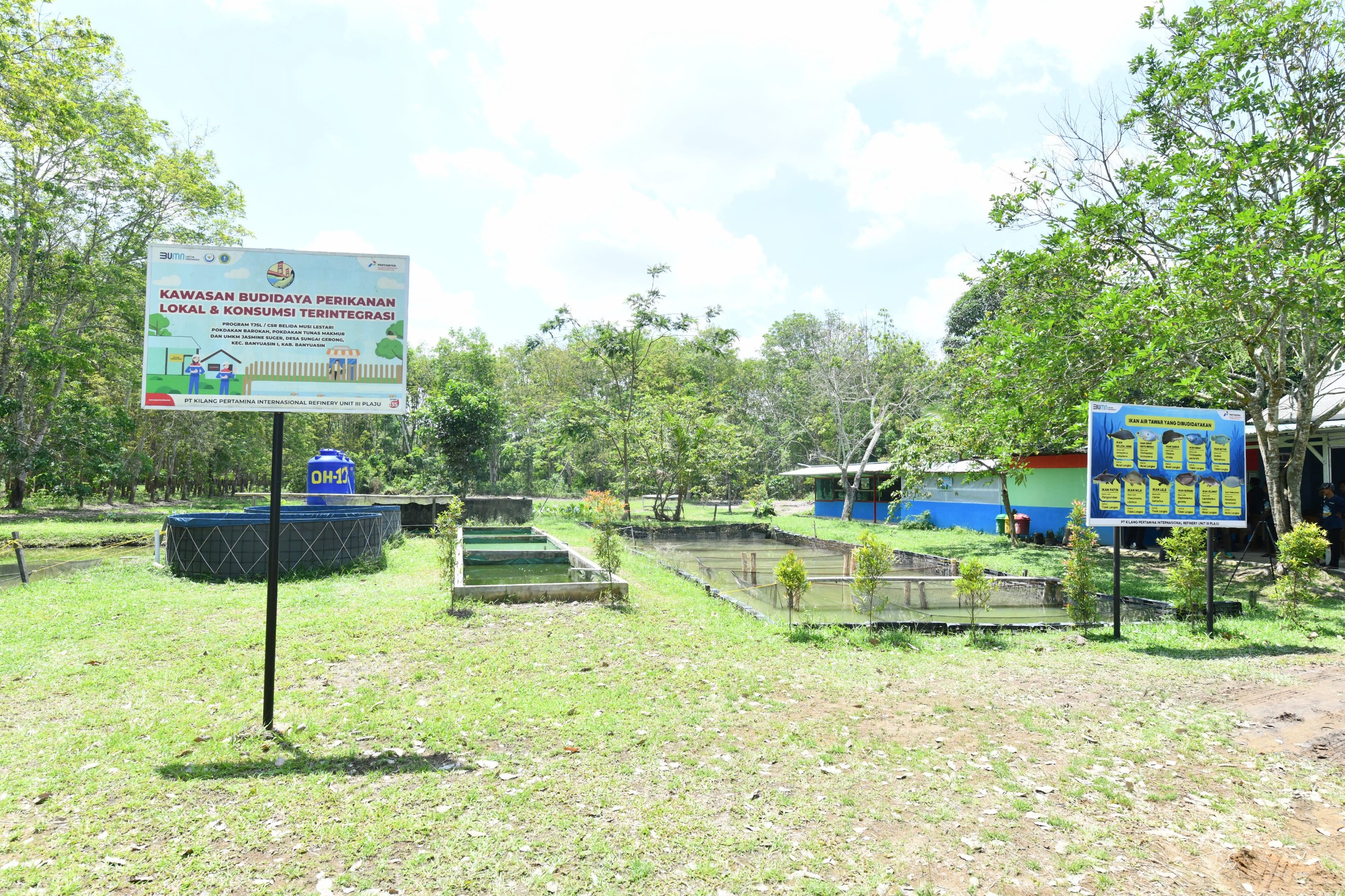 Pertamina Bangun Sentra Perikanan Terintegrasi di Banyuasin, Dorong Ekonomi Warga