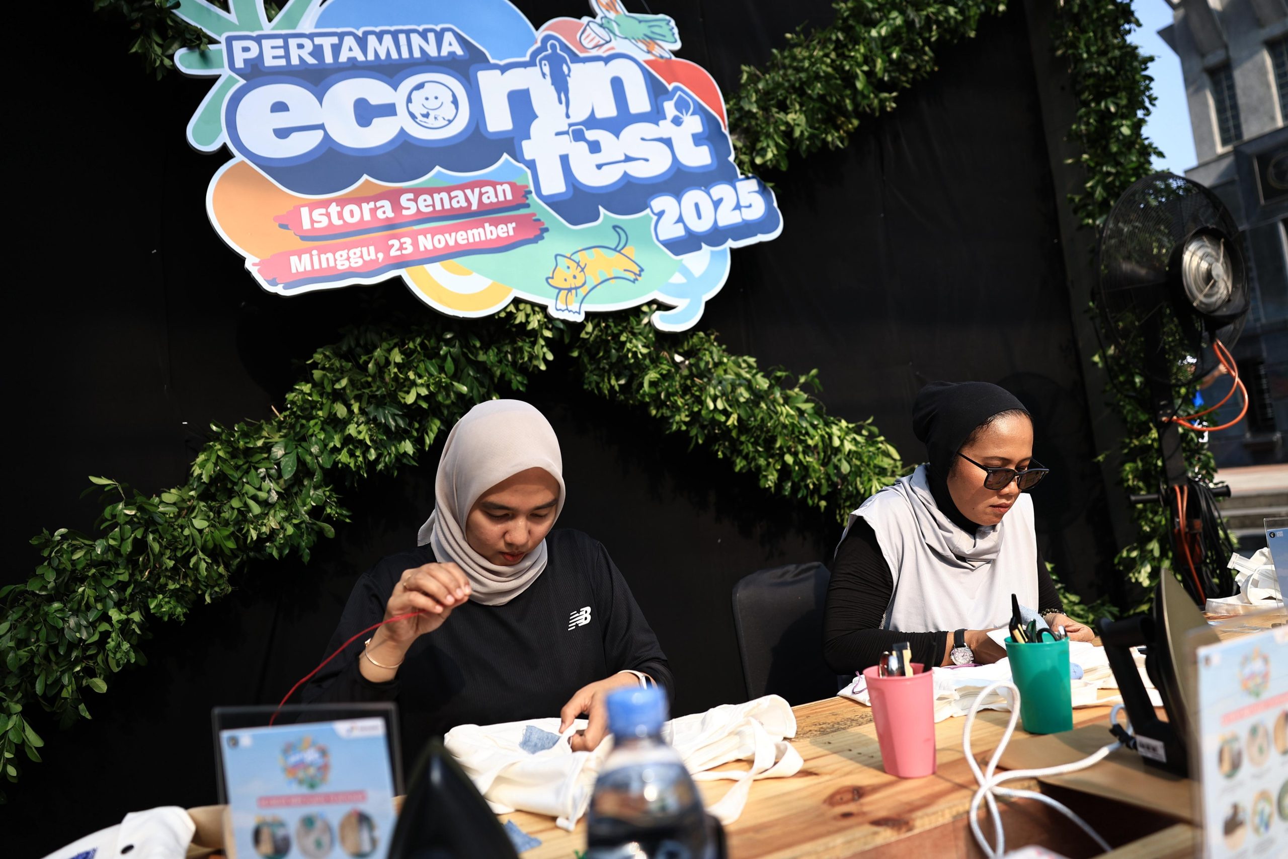 Cuma di Road to Eco RunFest! 5 Alasan Kamu Wajib Ikut Workshop Upcycle Pertamina