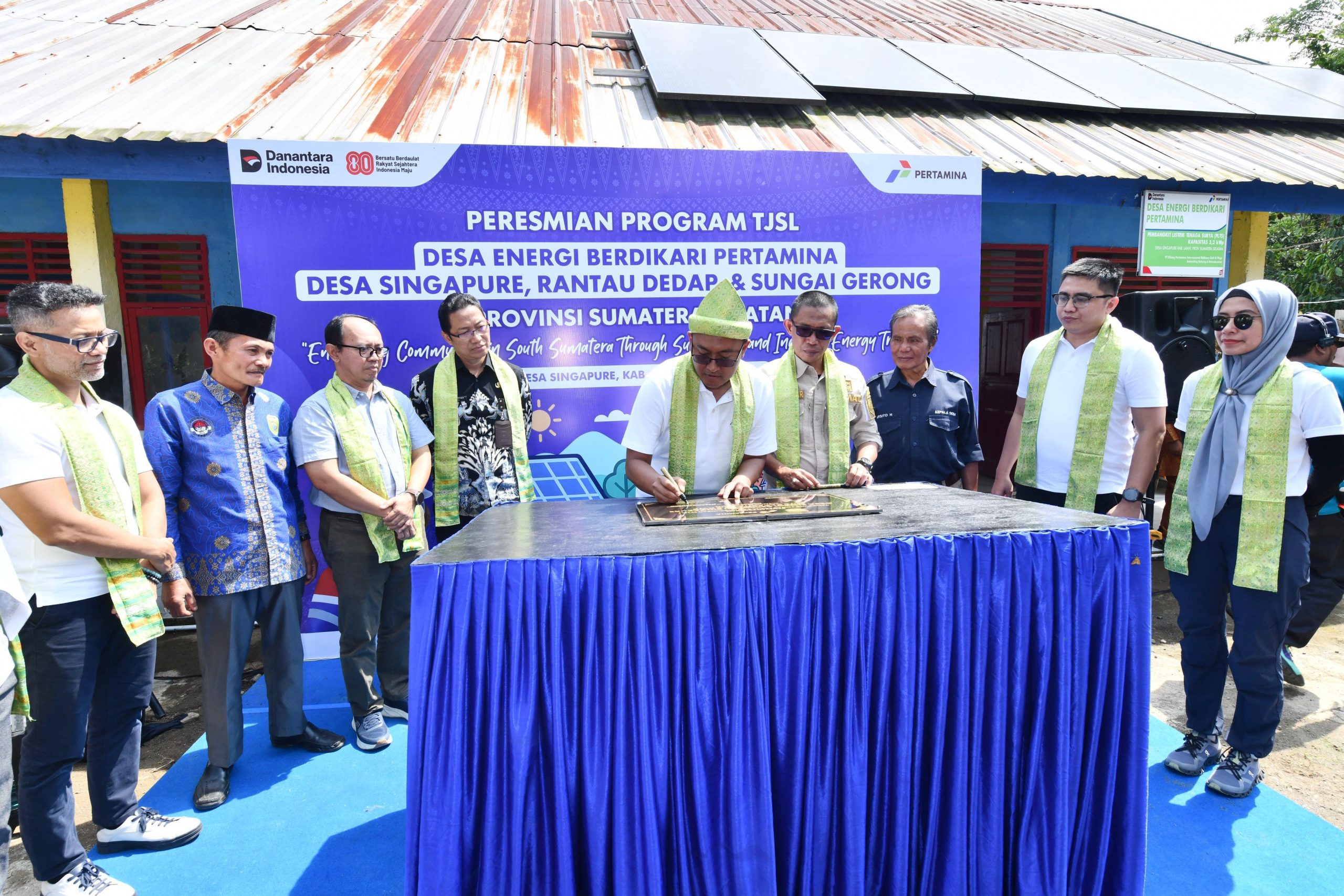 Resmi Diluncurkan! Desa Energi Berdikari Pertamina Jadi Model Energi Bersih Nasional