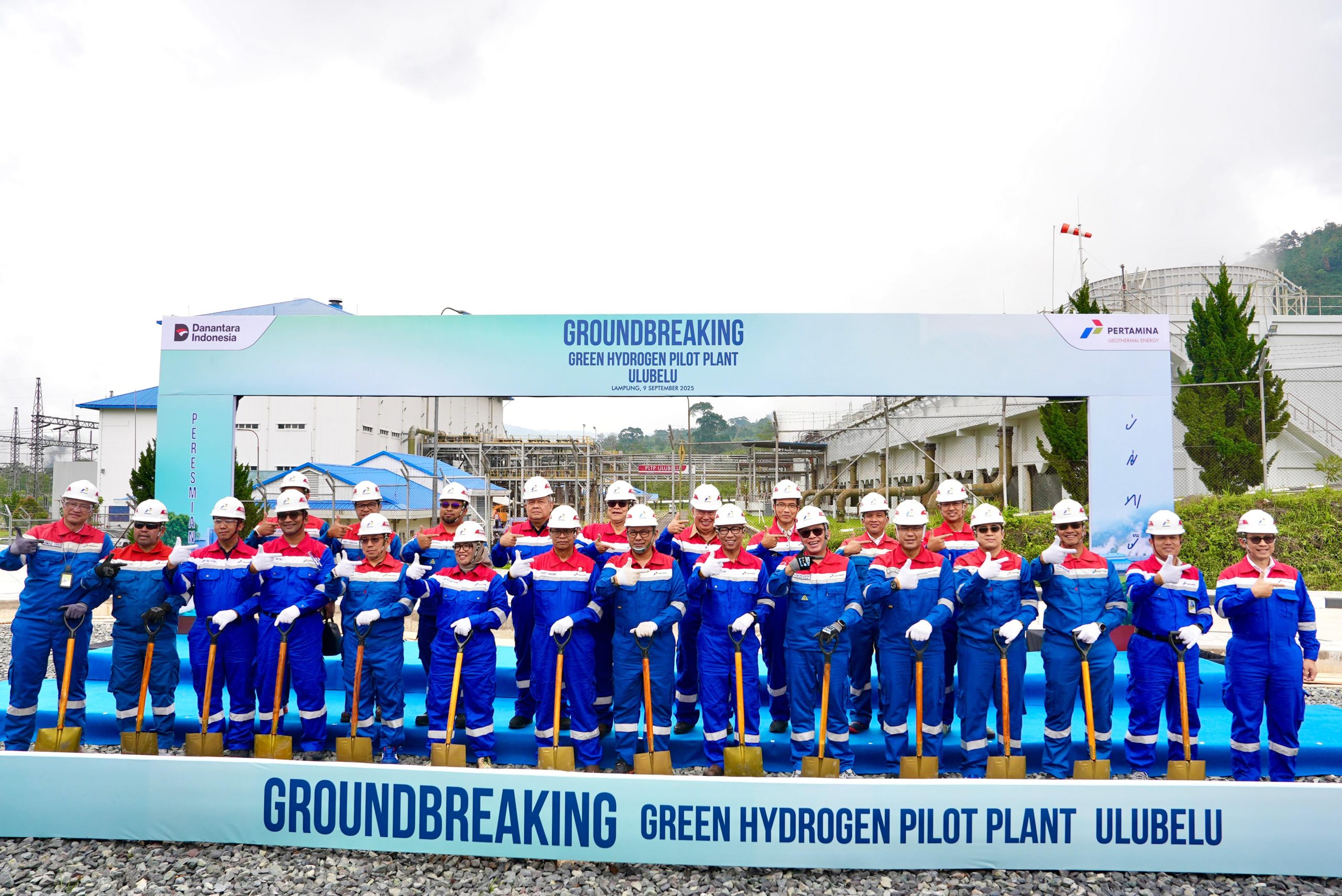 Pertamina Geothermal Energy Resmikan Proyek Green Hydrogen di Ulubelu