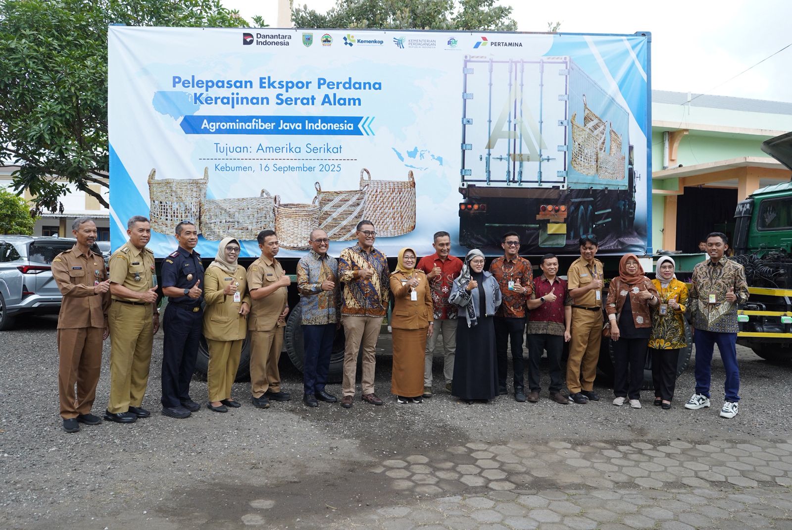 Pertamina Fasilitasi Ekspor Perdana UMKM Kebumen ke Amerika Serikat