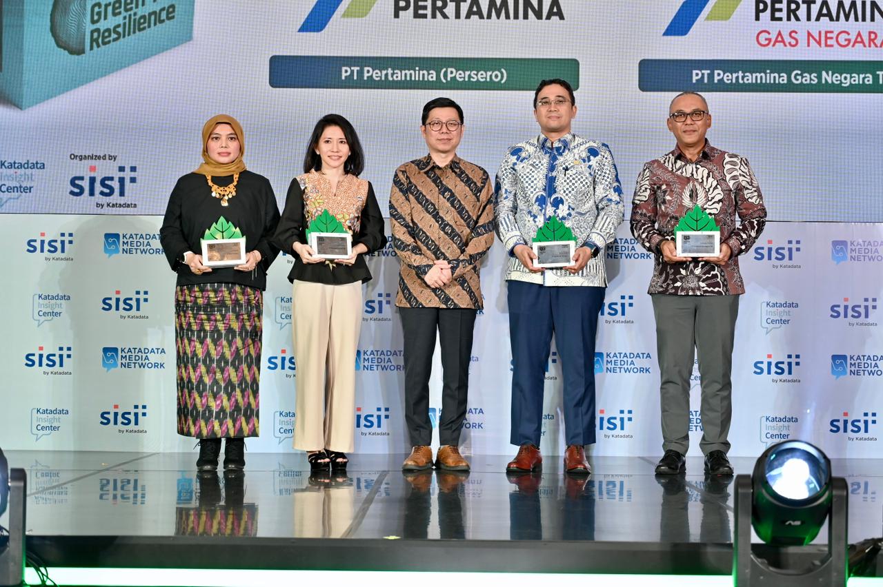 Pertamina Raih Katadata ESG Index Awards 2025, Tunjukkan Komitmen Sosial dan Lingkungan