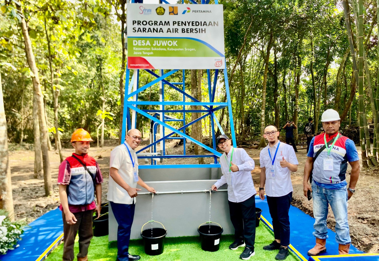 Pertamina Hadirkan Air Bersih di Sragen, Warga Diberdayakan Lewat Pelatihan