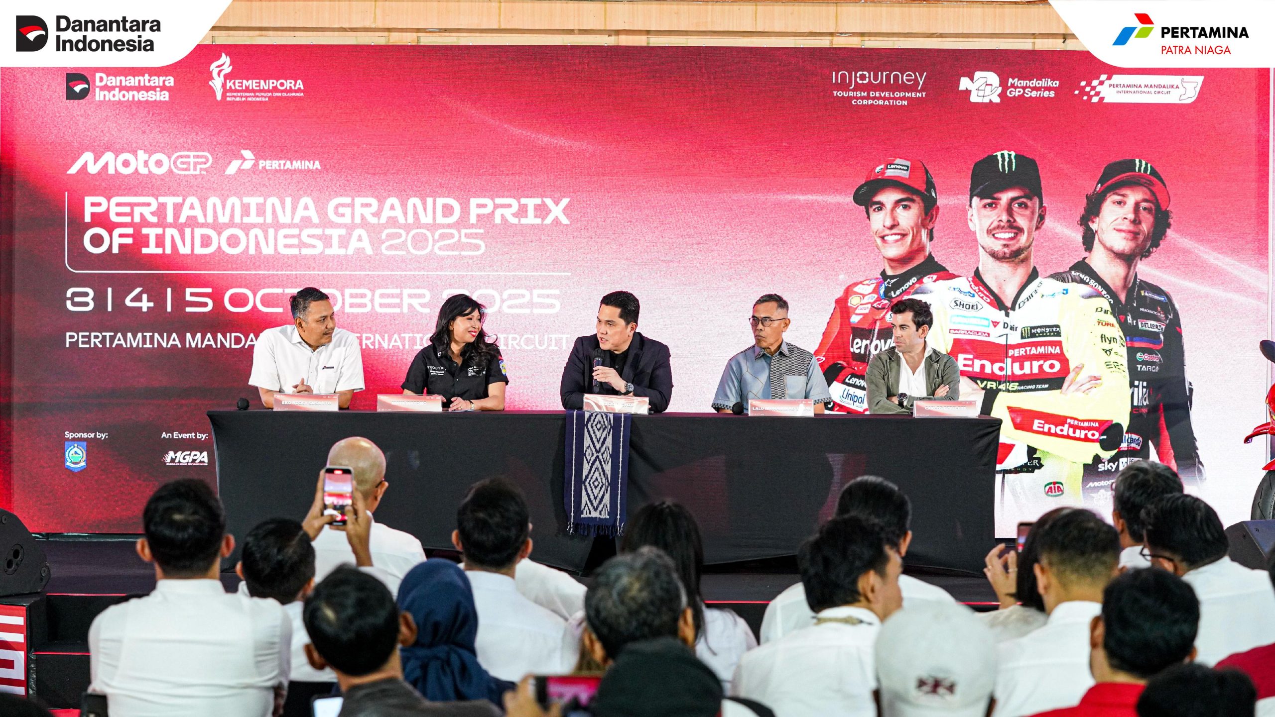 Pertamina Patra Niaga Dorong Kesuksesan Pertamina Grand Prix of Indonesia 2025