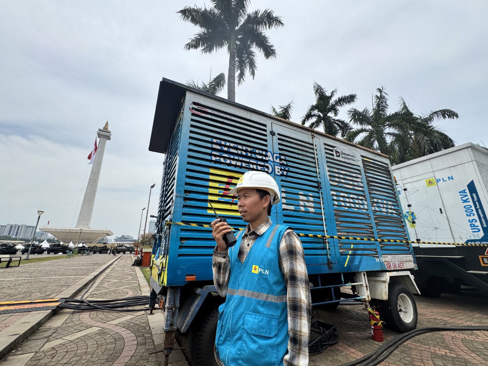 Listrik PLN Tanpa Kedip Sukses Dukung Peringatan HUT ke-80 TNI di Monas