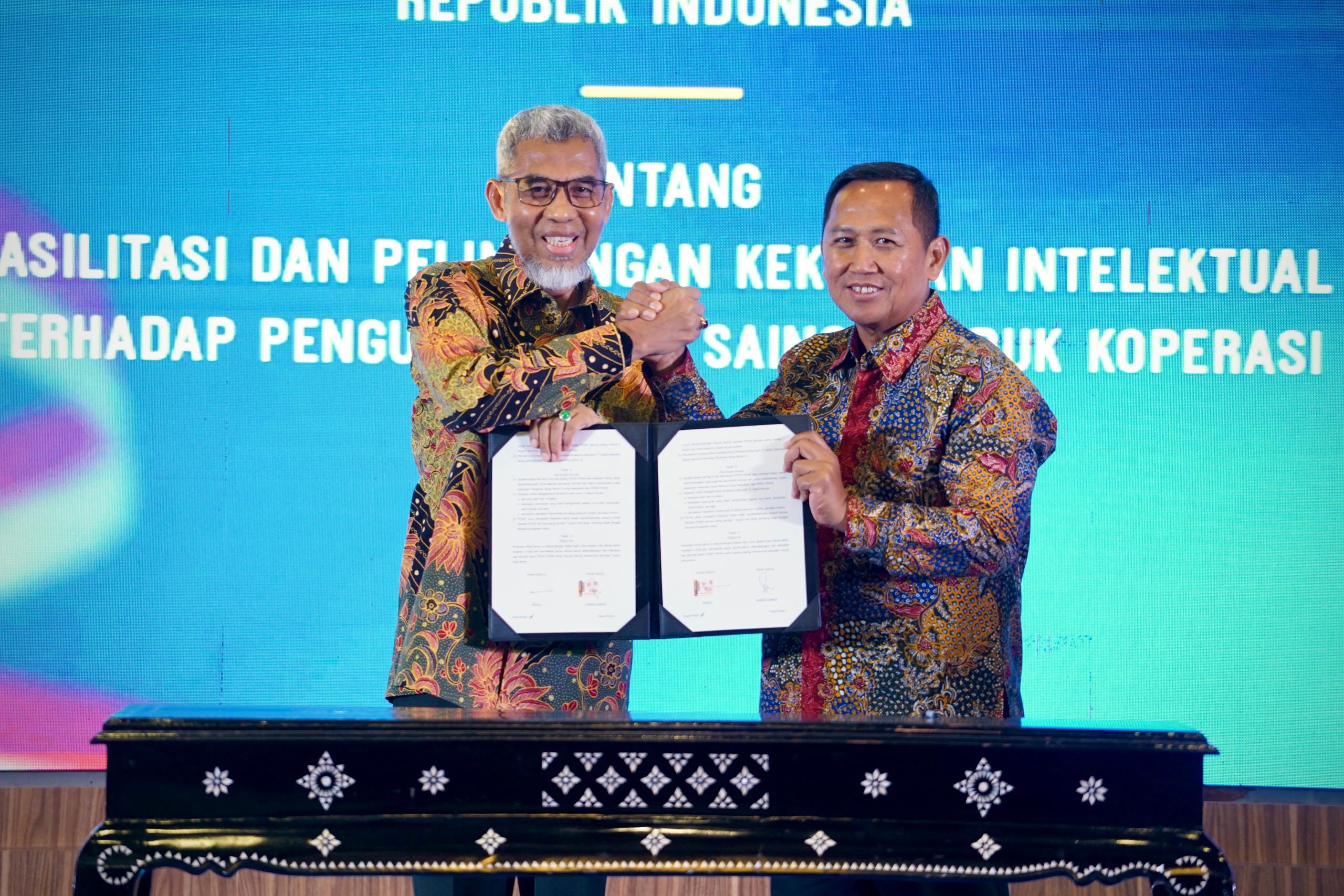 Kemenkop dan Kemenkumham kerja sama daftarkan HKI kolektif agar produk koperasi punya perlindungan hukum dan daya saing global.