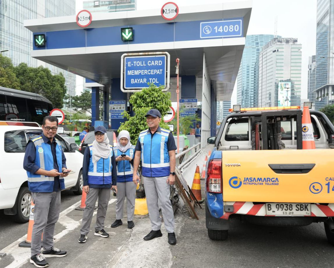 Jasa Marga Pastikan Tujuh Gerbang Tol Dalam Kota Kembali Beroperasi Normal