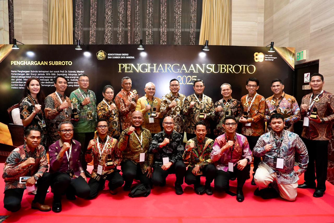 Pertamina Group Sabet 11 Penghargaan Soebroto 2025 dari Kementerian ESDM