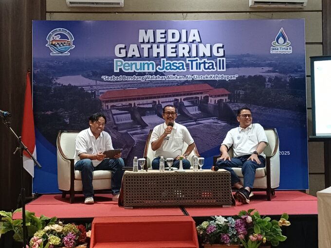 PJT II genjot akurasi suplai air lewat pengawasan 24 jam, proyek bendungan, hingga SPAM Regional terbesar di Indonesia.