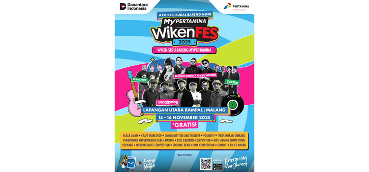 MyPertamina WikenFES Malang Hadirkan Sean Gelael & Rifat Sungkar, Gairahkan Minat Otomotif yang Aman