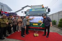 Menteri UMKM melepas ekspor furnitur rotan Sukoharjo ke Spanyol senilai USD12,6 ribu sekaligus meresmikan Rumah Produksi Bersama rotan.