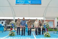 Mendag Resmikan SPKLU di Kementerian Perdagangan