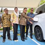 SPKLU Super Cepat Hadir di Kantor Kemendag, Mobil Listrik Bisa Isi Daya Sekitar 30 Menit