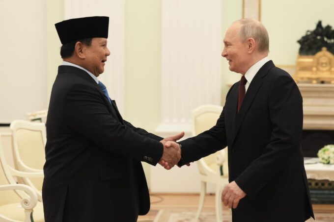 Prabowo Temui Putin di Kremlin, Bahas Geopolitik hingga Kerja Sama Energi
