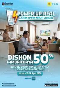Promo PLN April 2026: Tambah Daya Listrik Diskon 50%, Aktivitas WFH Lebih Lancar