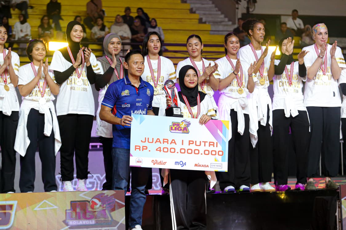 JPE Pertahankan Takhta! Jakarta Pertamina Enduro Kembali Kuasai Proliga 2026
