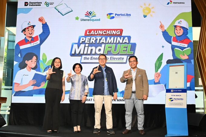 Pertamina Perkuat Budaya Literasi, Tugu PertaLibs Resmi Hadir di Kantor Grup