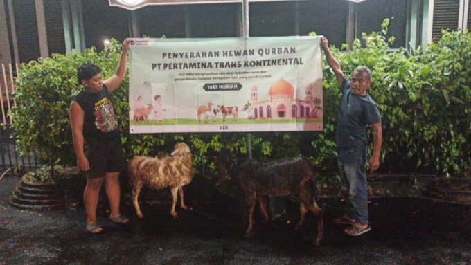 PTK Bagikan Hewan Kurban di Iduladha 2026, Distribusi Energi Tetap Beroperasi