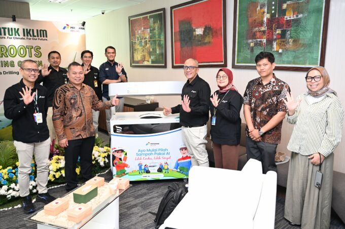 Pertamina Drilling Kembangkan Smart Bin Berbasis AI untuk Perkuat Budaya Ramah Lingkungan