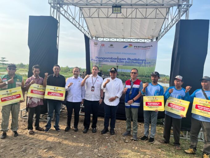 PGN Kembangkan Minapadi Salin di Batang, Lahan Pesisir Disulap Jadi Sumber Ekonomi Baru