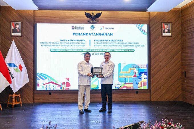 Pertamina dan Kemnaker Perkuat Sinergi Cetak SDM Berkualitas serta Budaya Keselamatan Kerja