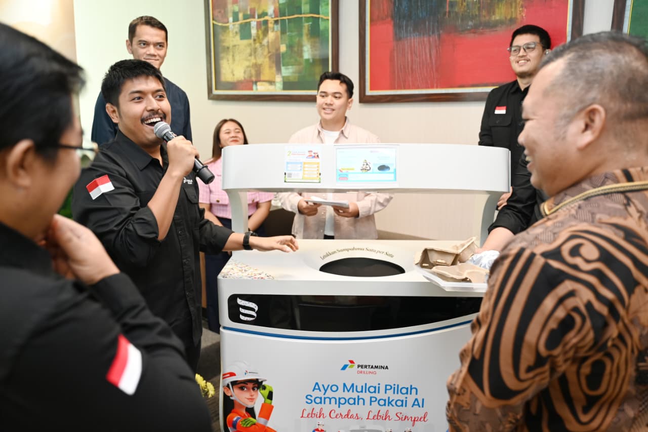 Smart Bin SRIKANDI Jadi Inovasi AI Pertamina Drilling untuk Perkuat Program Green Drilling