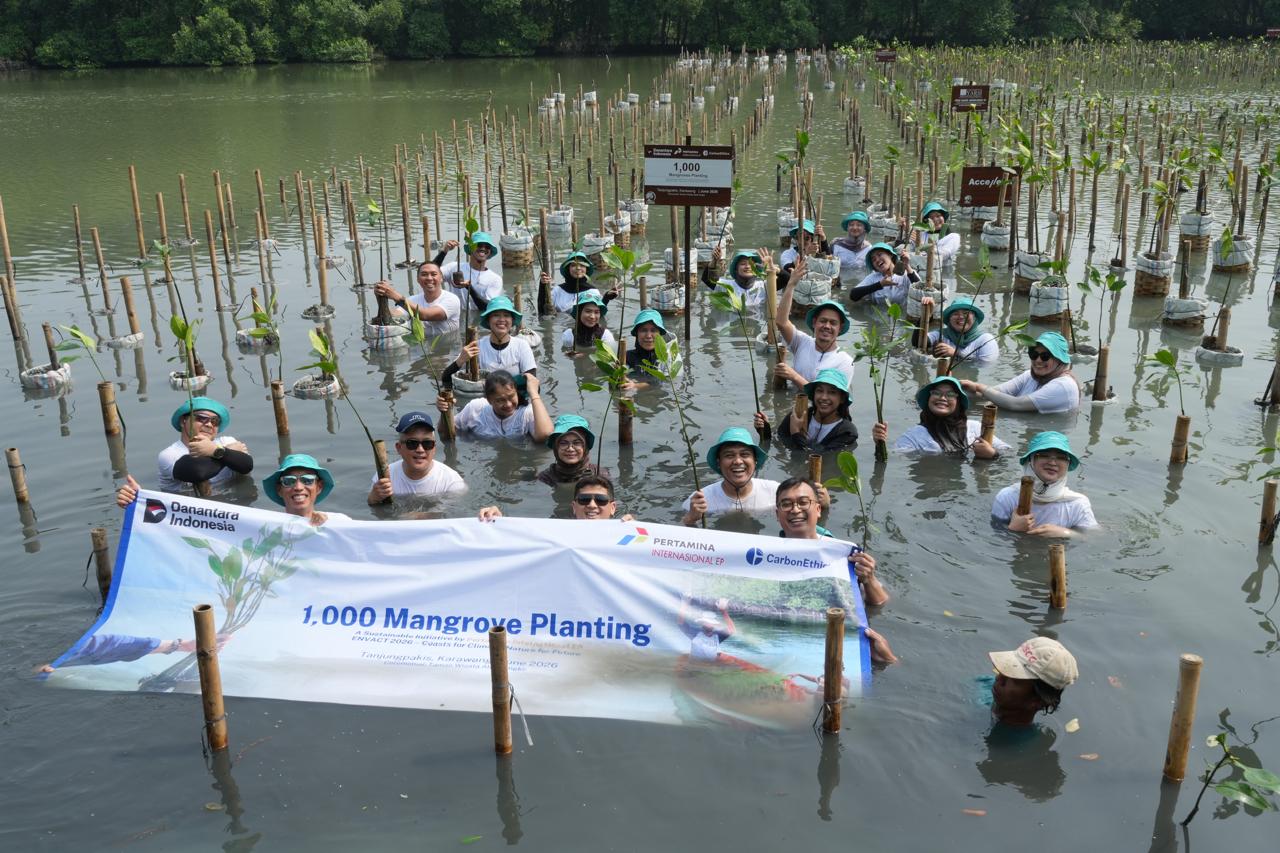 PIEP Perkuat Komitmen ESG Lewat Penanaman 1.000 Mangrove dan Aksi Peduli Lingkungan