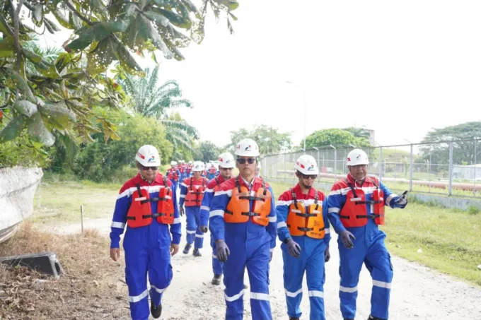 PTK Tinjau Fasilitas Maritim di Sumatra, Perkuat HSSE dan Keandalan Distribusi Energi