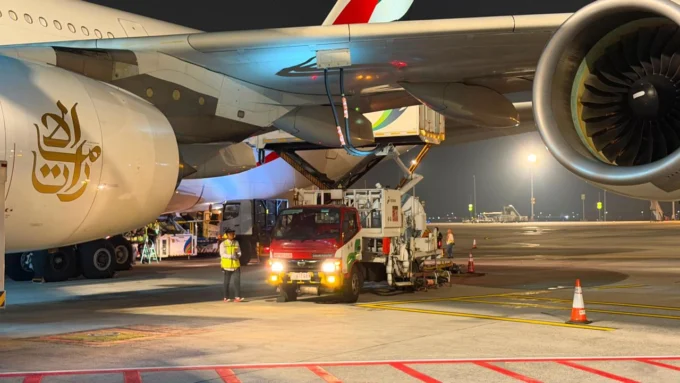 A380 Emirates Perdana di Soetta, Pertamina Layani Pengisian Avtur Berkapasitas Besar