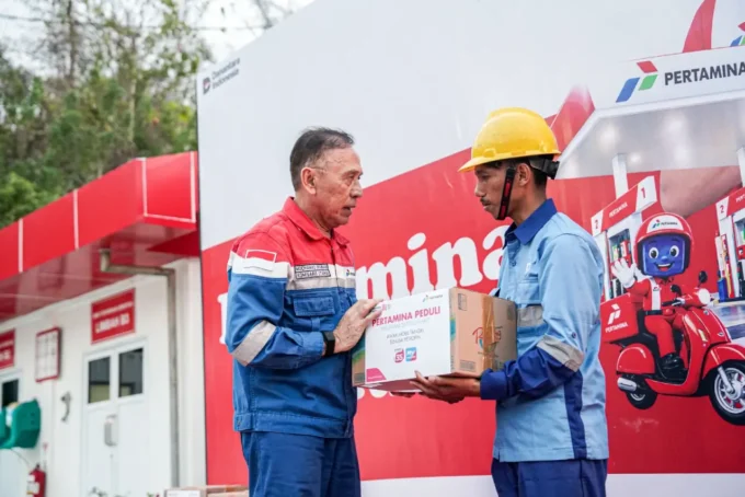 Elnusa dan Pertamina Group Kirim Bantuan untuk Flores, Pasokan Energi Tetap Dijaga