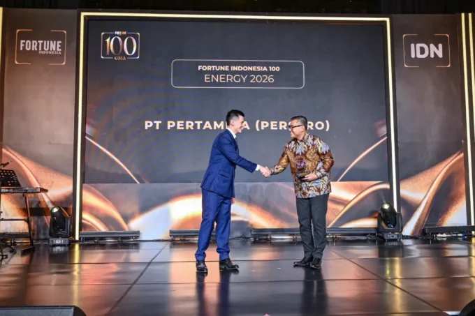 Pertamina Puncaki Fortune Indonesia 100 2026, Cetak Pendapatan Rp1.189 Triliun