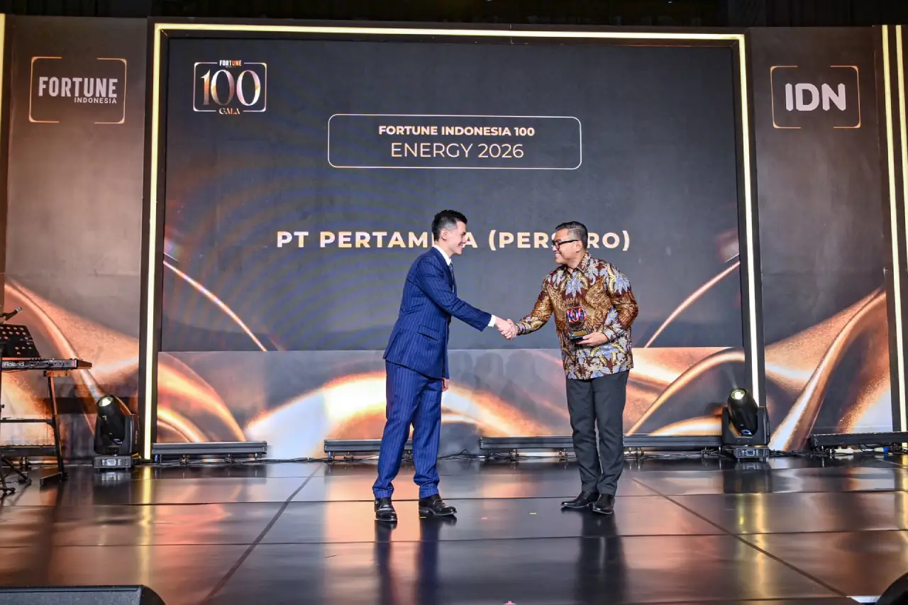 Pertamina Puncaki Fortune Indonesia 100 2026, Cetak Pendapatan Rp1.189 Triliun