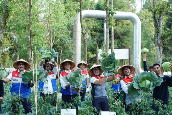 Panas Bumi Kamojang Sulap 600 Ton Limbah, Panen Petani Tembus 55 Ton