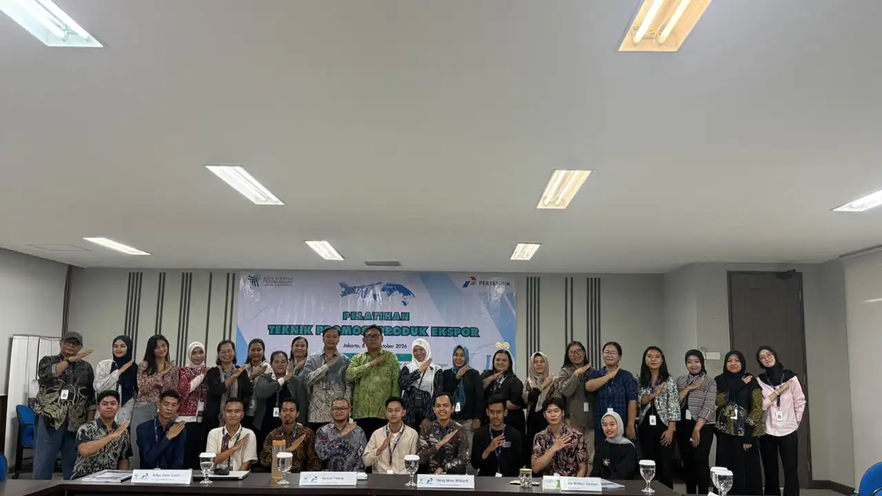 Pelatihan ekspor dan teknik promosi UMKM binaan Pertamina menjelang Trade Expo Indonesia 2026