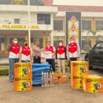 Pertamina Patra Niaga Perkuat Penanganan Karhutla Palangka Raya, Polisi Terima Bantuan Pompa
