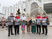 Pertamina Salurkan Ribuan Masker di Medan, Respons Dampak Kabut Asap