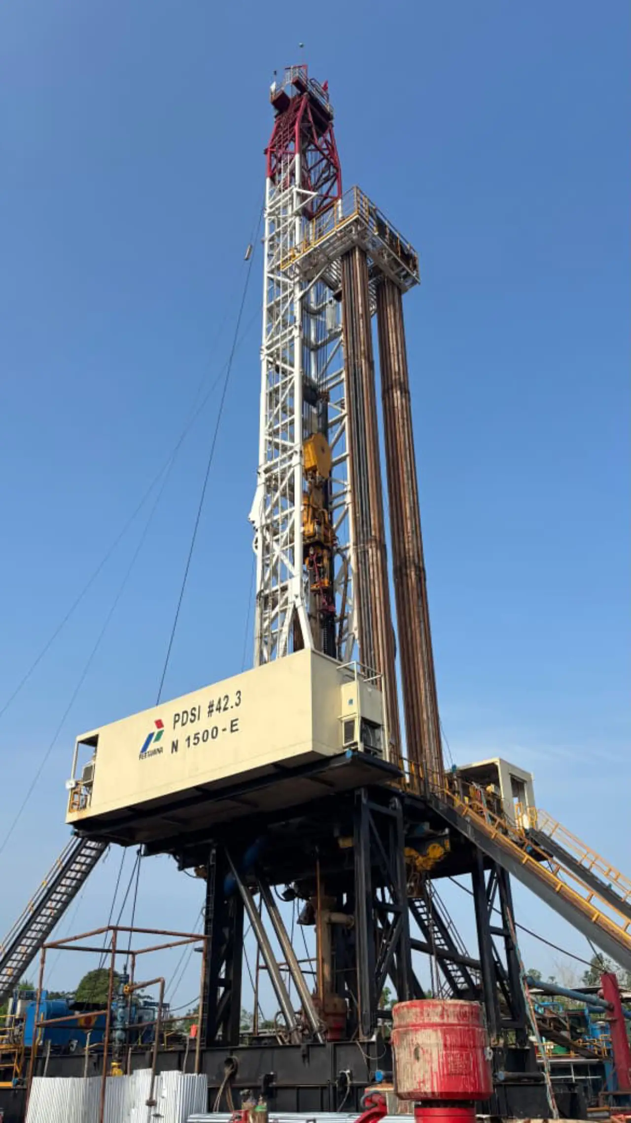 Rig Pertamina Drilling 1.500 HP untuk eksplorasi migas nonkonvensional
