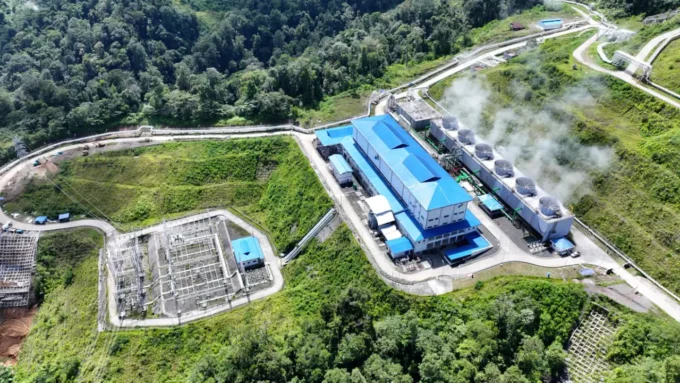 Pembangkit panas bumi PGE yang mendukung produksi listrik 4.114 GWh hingga September 2026