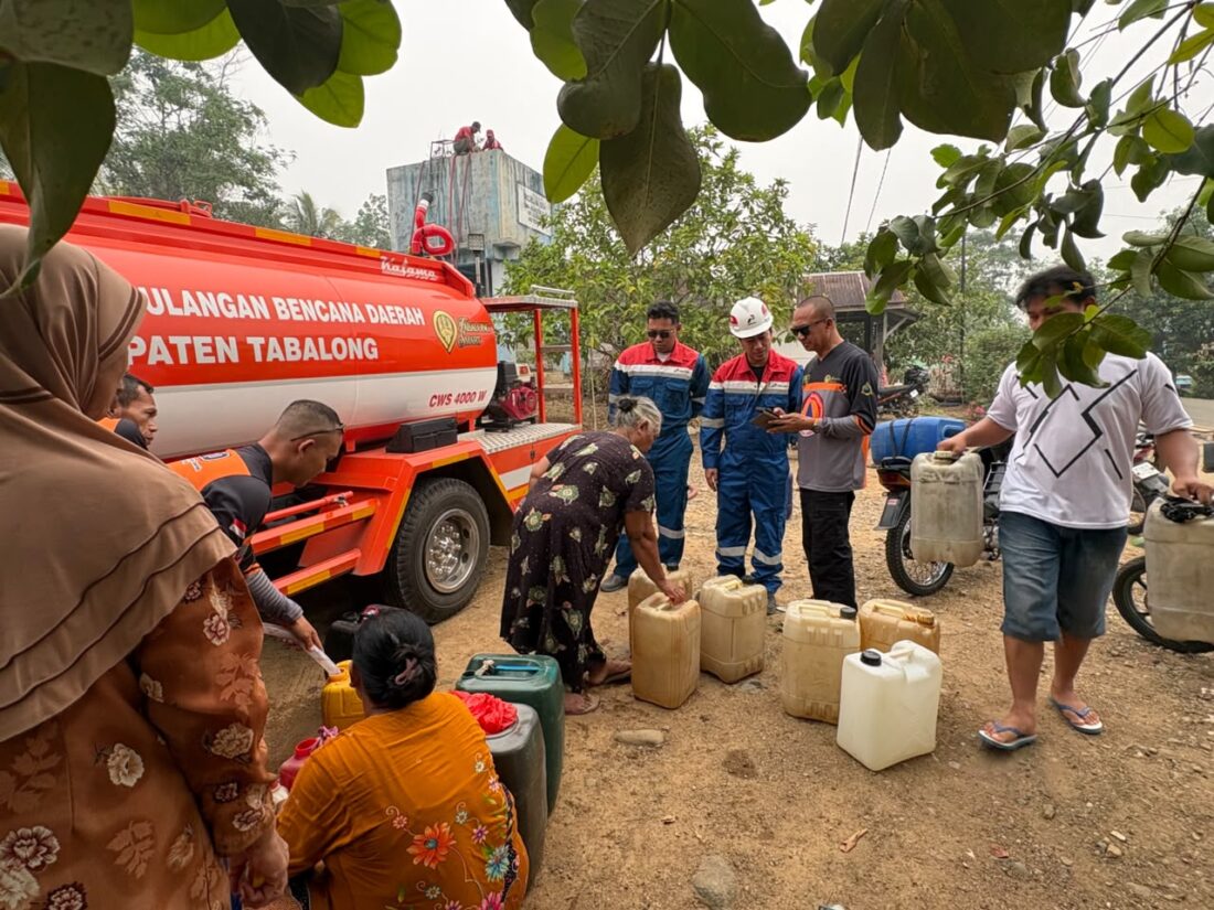 Krisis Air di Tabalong, Pertamina Bantu Warga dengan Pasokan 1,15 Juta Liter