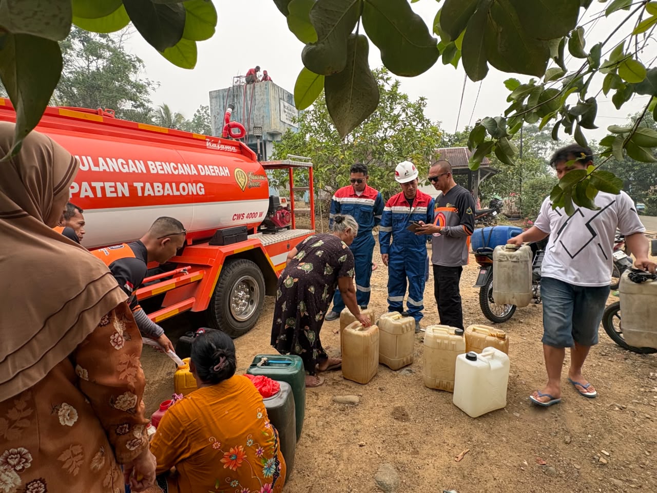 Krisis Air di Tabalong, Pertamina Bantu Warga dengan Pasokan 1,15 Juta Liter