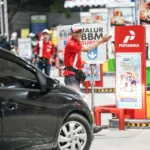 SPBU Pertamina sebagai titik pelayanan BBM bagi masyarakat.