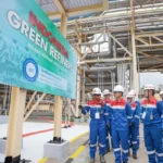 Fasilitas pengolahan bahan bakar penerbangan berkelanjutan di Green Refinery Cilacap, Pertamina Salin alt text