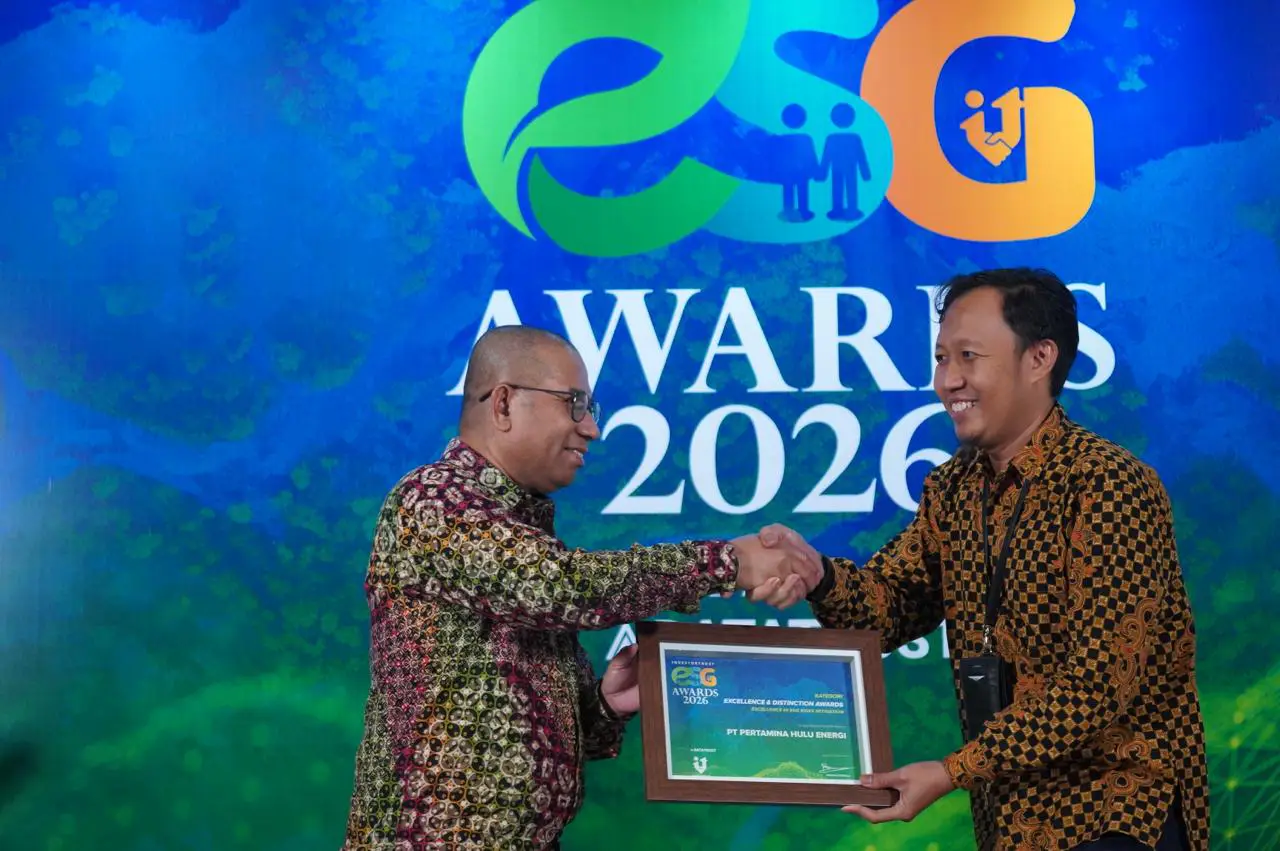 PHE Kantongi Penghargaan ESG 2026, Strategi Bisnis Berkelanjutan Makin Diperkuat!