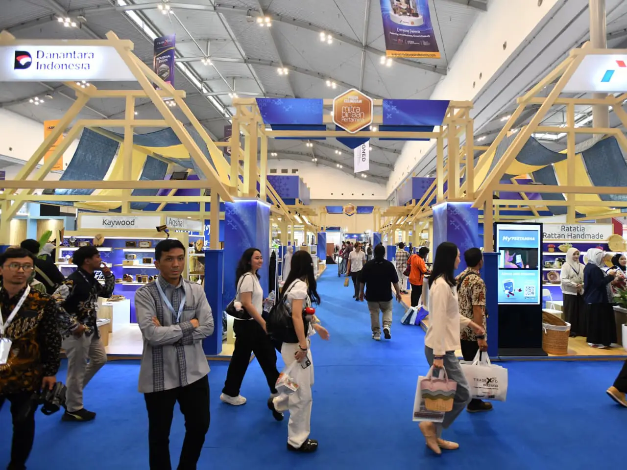 UMKM binaan Pertamina mengikuti Trade Expo Indonesia 2026 di ICE BSD City